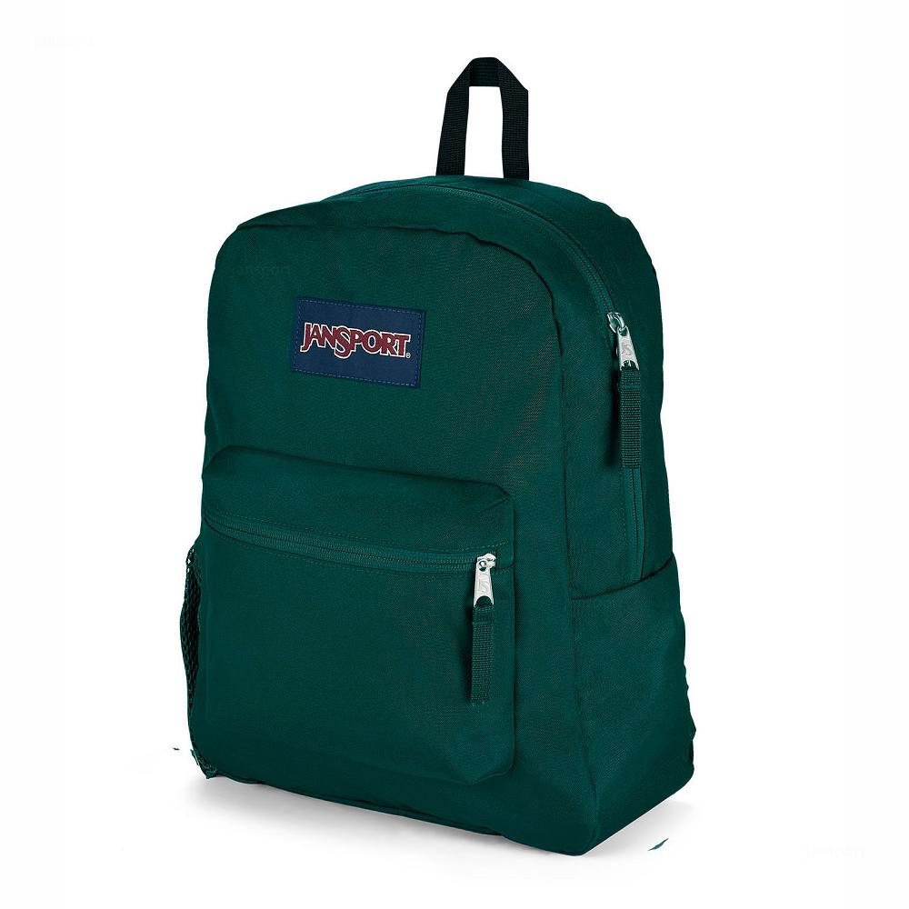 Sac à Dos Scolaire JanSport CROSS TOWN Vert | UXW-70803305